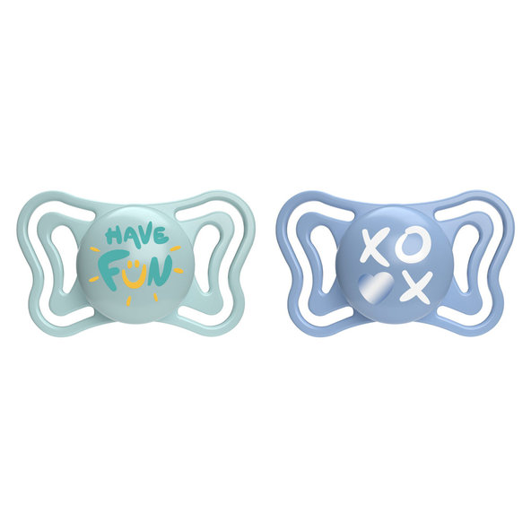 Chicco dudlík Physio Light silikonový kluk 6–16 m 2 ks