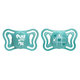 Chicco dudlík Physio Light silikonový kluk 16–36 m 2 ks