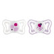 CHICCO Dudlíky Physioforma Light ortodontické růžové 2-6m 2 ks
