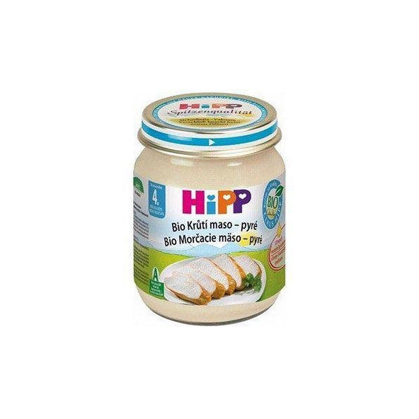 HiPP BIO příkrm krůtí maso 125 g