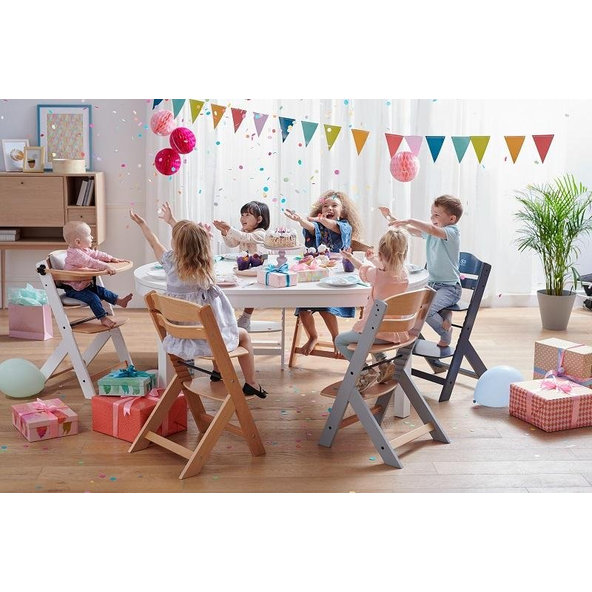 Kinderkraft jídelní židlička Enock Grey
