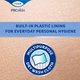 TENA Wash Glove umývacie rukavice s fóliou 175 ks