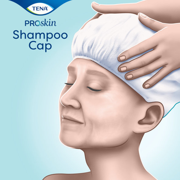 TENA Shampoo Cap čepice na mytí vlasů 1 ks