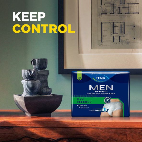 TENA Men Protective Underwear Maxi L/XL inkontinenční kalhotky 8 ks
