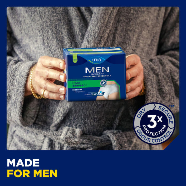 TENA Men Protective Underwear Maxi S/M inkontinenční kalhotky 10 ks