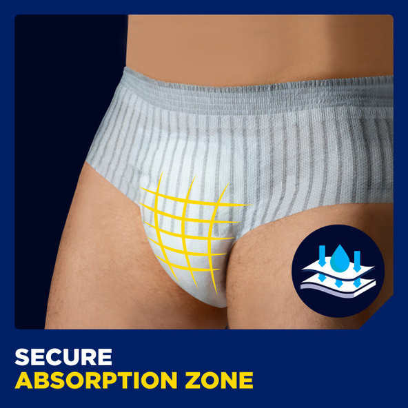 TENA Men Protective Underwear Maxi S/M inkontinenční kalhotky 10 ks
