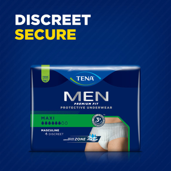 TENA Men Protective Underwear Maxi S/M inkontinenční kalhotky 10 ks