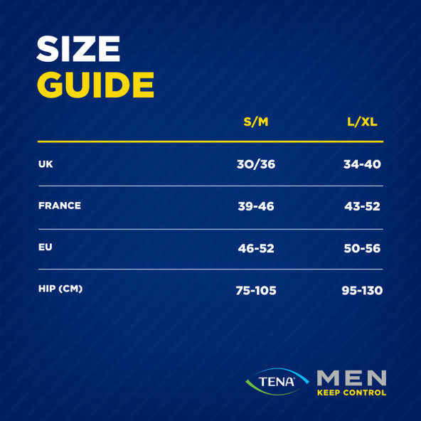 TENA Men Protective Underwear Maxi S/M inkontinenční kalhotky 10 ks
