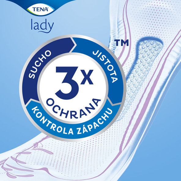TENA Lady Slim Extra inkontinenční vložky 10 ks