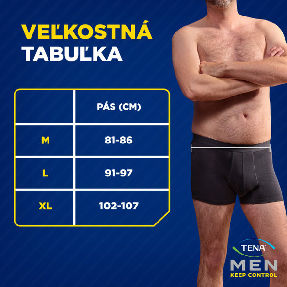 TENA Men Protective Boxer L pratelné inkontinenční boxerky 1 ks