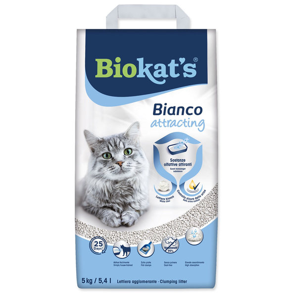 Biokat's podestýlka Bianco Hygiene 5 kg