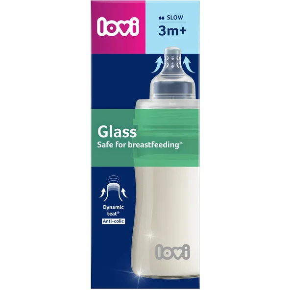 LOVI Skleněná láhev 250 ml