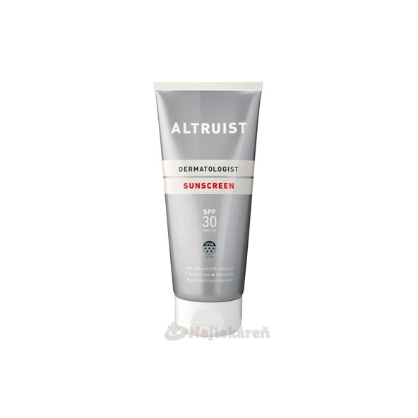 Altruist opalovací krém SPF 30 200 ml
