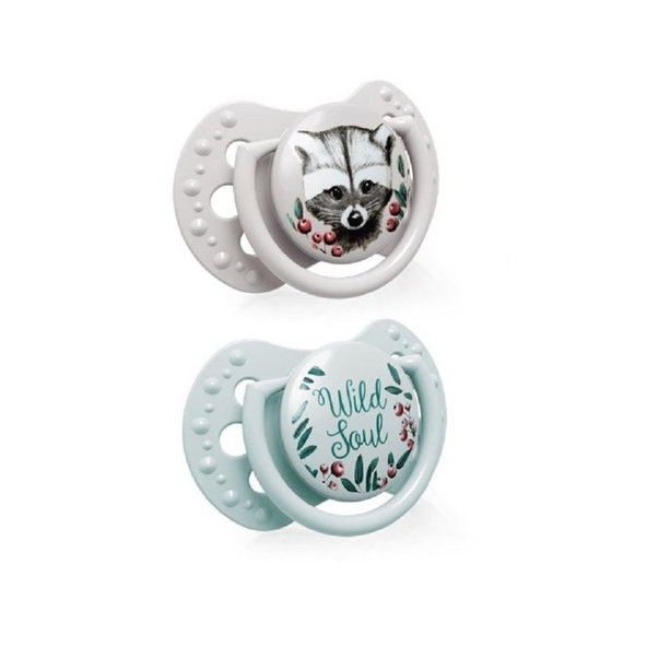LOVI Wild Soul Dudlík MINI chlapecký 0–2 m 2 ks