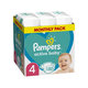 Pampers Active Baby jednorázové pleny 9–14 kg vel. 4 180 ks
