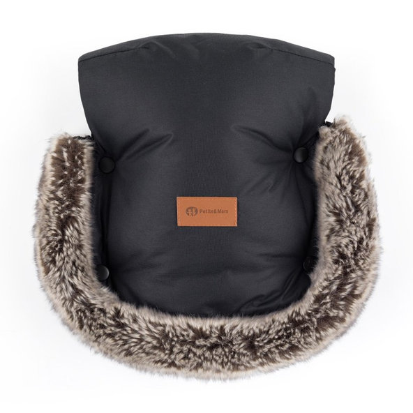 PETITE&MARS Set fusak Comfy 4v1 + rukavice Furry Forever Black