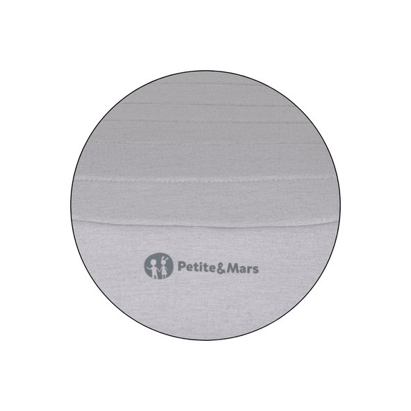 PETITE&MARS Podsedák Zuno Gentle Grey 125–150 cm