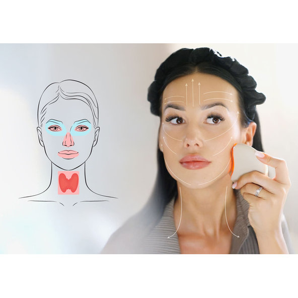 NENO Beauty Auri 5v1 masážní přístroj na obličej a krk