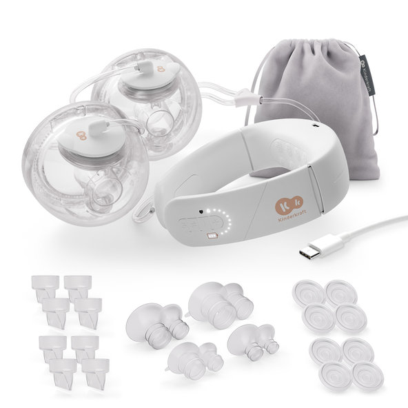 Kinderkraft odsávačka mlieka Gentleneste Double Hands-free