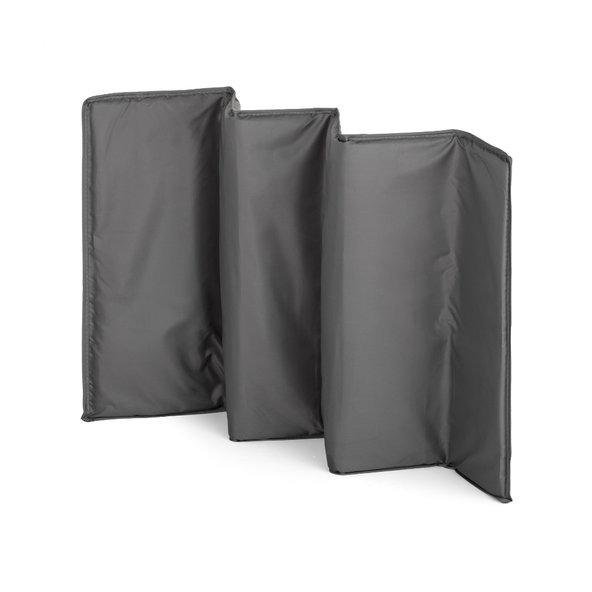 Petite&Mars cestovní postýlka Nyja Urban Jungle Charcoal