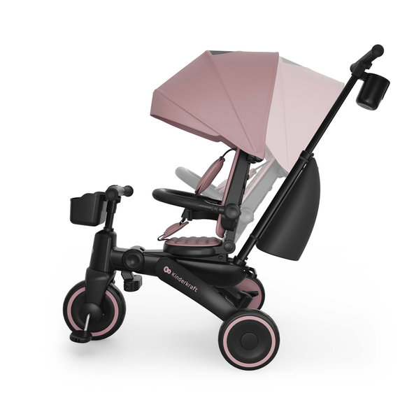 Kinderkraft trojkolka Jazz 3 Pink 9m+