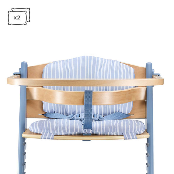 Kinderkraft jídelní židlička Nordic Breeze s polštářem