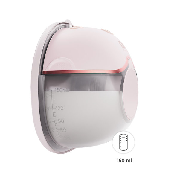 Kinderkraft odsávačka mlieka Single Hands-free Mamaflow Pink