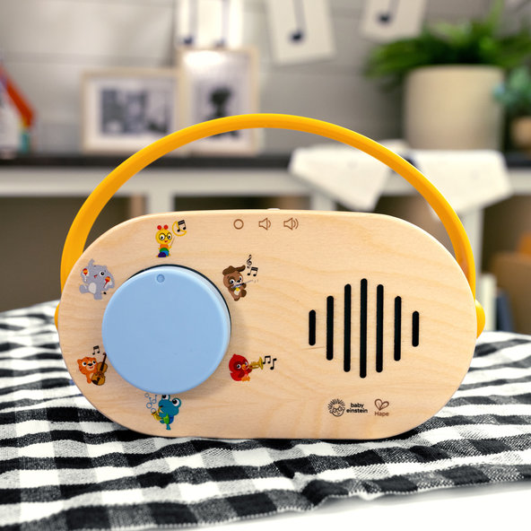 BABY EINSTEIN Hračka rádio Discovery Radio™ HAPE 6m+