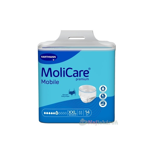 MoliCare Premium Mobile 6 kapek XXL 14 ks