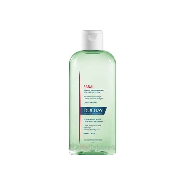DUCRAY Sabal šampon regulující tvorbu mazu 200 ml
