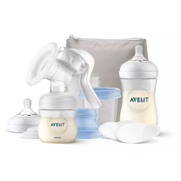 Philips AVENT manuální odsávačka mléka startovací sada