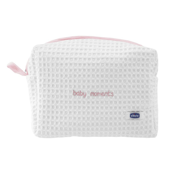 Chicco kosmetická taštička na zip růžová