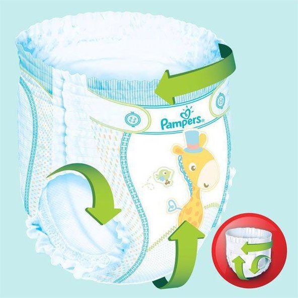 Pampers Active Baby Dry Pants plenkové kalhotky 11–18 kg vel. 5 152 ks