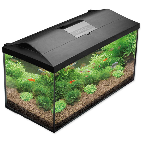 Aquael Leddy 75 Day & Night 2.0 akvarijní set černý 105l