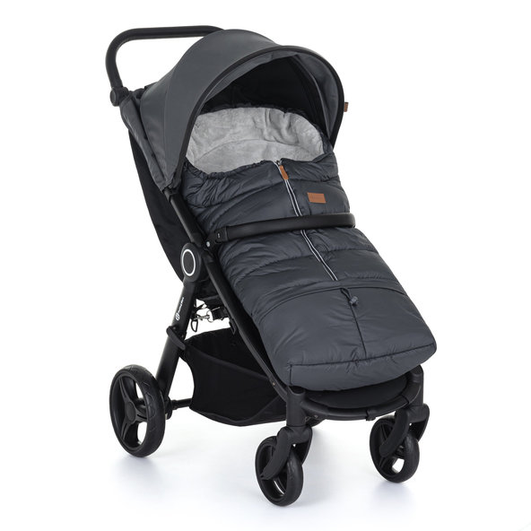 PETITE&MARS fusak nastavitelný 3v1 Jibot Charcoal Grey