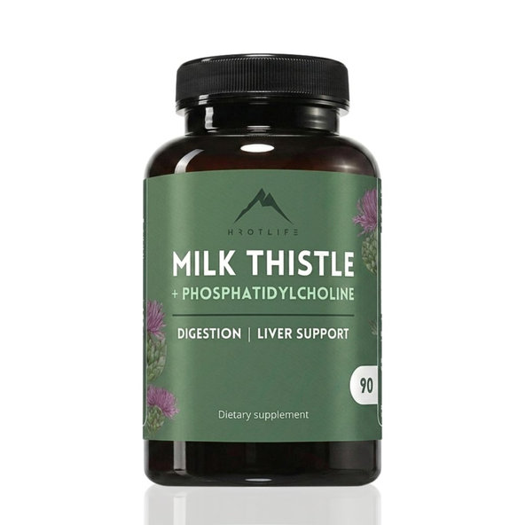 Hrotlife Milk Thistle Ostropestřec 90 kapslí