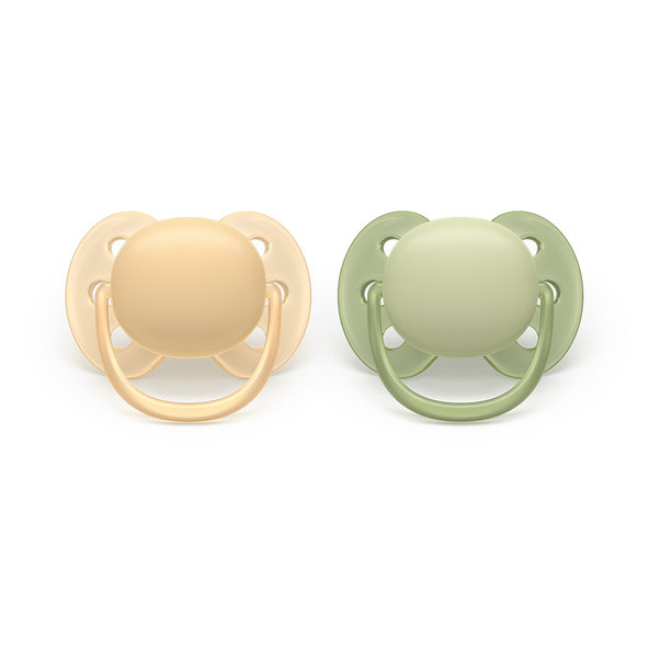 Philips AVENT Dudlík Ultra soft neutral 6-18 m 2 ks