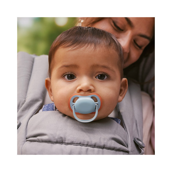 Philips AVENT Dudlík Ultra air 0-6 m modrý/zelený 2ks
