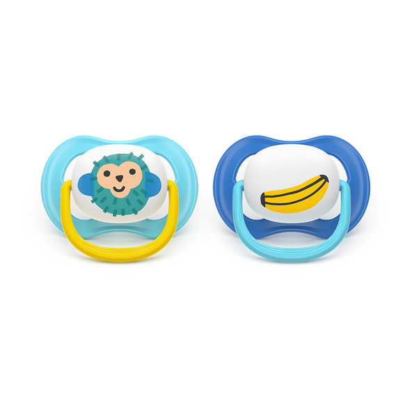 Philips AVENT Cumlík Ultra air obrázok 6-18m chlapec 2ks