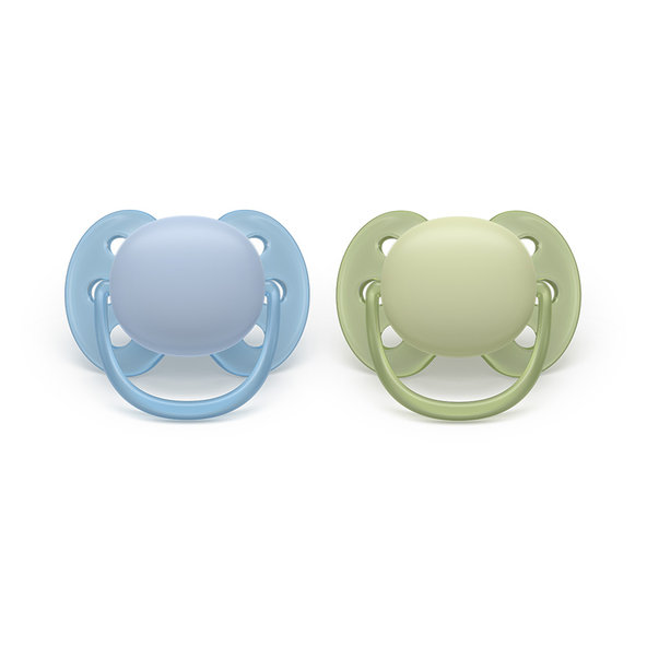 Philips AVENT Dudlík Ultrasoft Premium kluk 0-6m 2 ks