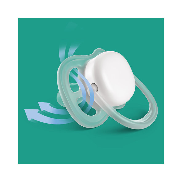Philips AVENT DUDLÍK Ultra air 18+m dívka 2ks