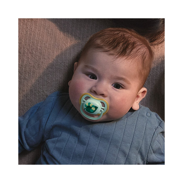 Philips AVENT Ultra air dudlík modrý/zelený kluk 0–6 m 2 ks