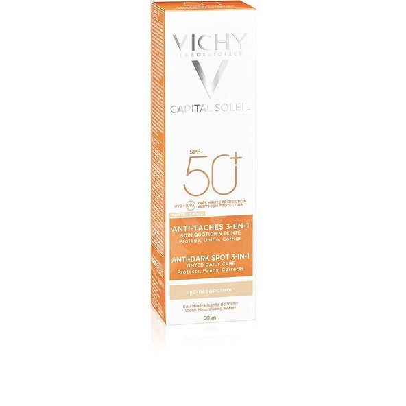 VICHY Capital Soleil SPF50+ krém proti tmavým skvrnám 50 ml