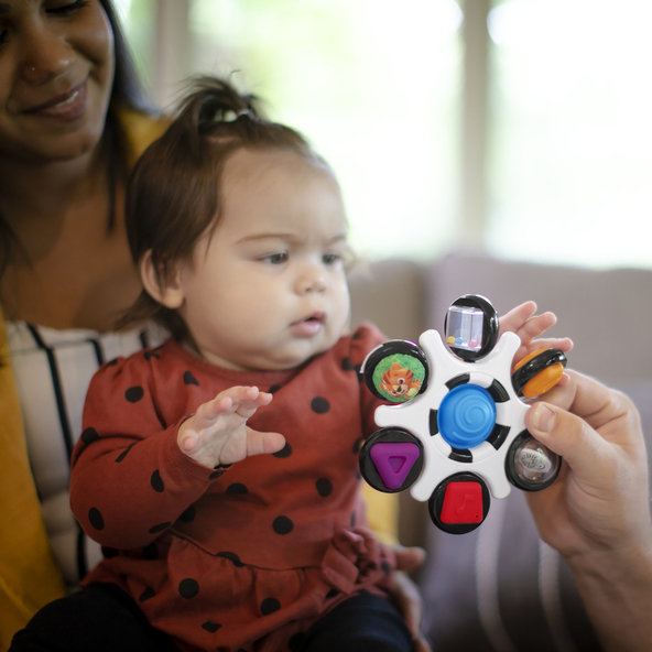 Baby Einstein Curiosity Clutch™ senzorická hračka 3 m+