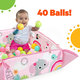 Bright Starts hracia deka 5v1 PiP Your Way Ball Play Rainbow Tropics 0m+