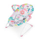 Bright Starts vibrujúce lehátko Flamingo Vibes 0m+ 9 kg
