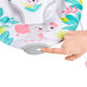 Bright Starts vibrujúce lehátko Flamingo Vibes 0m+ 9 kg
