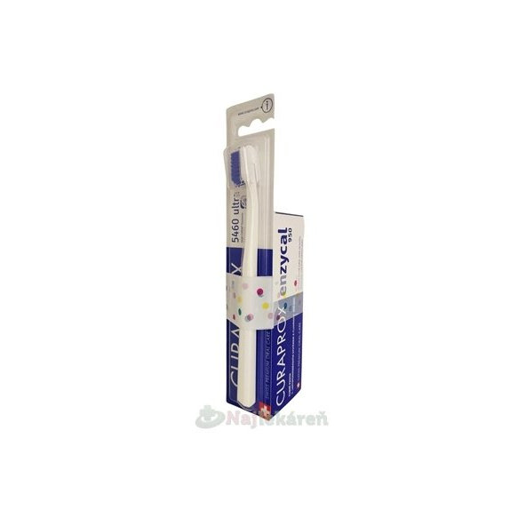 Curaprox Enzycal 950 zubní pasta a CS 5460 zubní kartáček