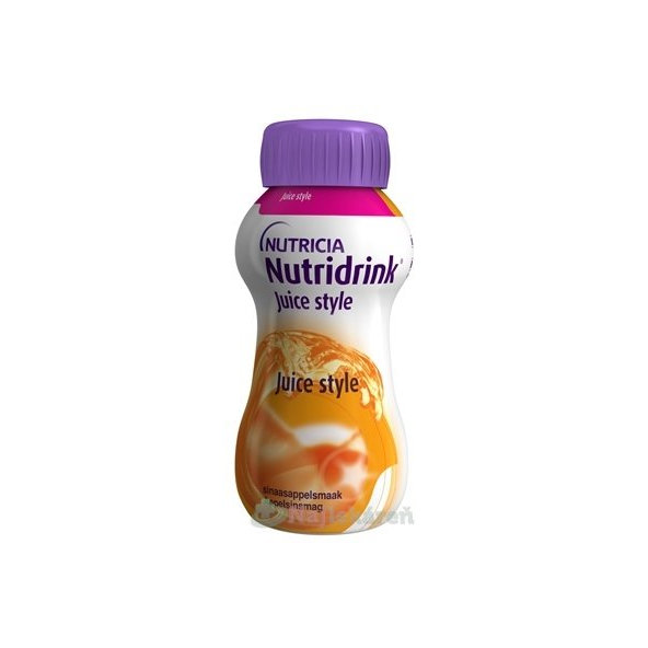 Nutridrink Juice Style pomerančová příchuť 4 x 200 ml