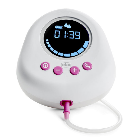 CHICCO elektronická odsávačka mateřského mléka Single Pink